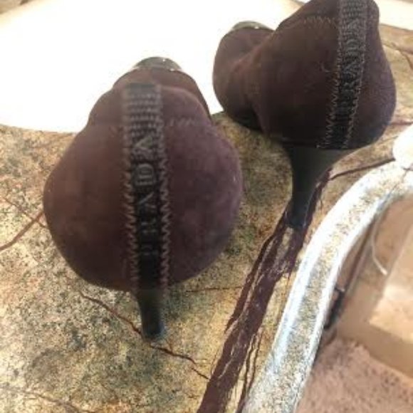 Prada Suede Heels - Picture 4 of 7